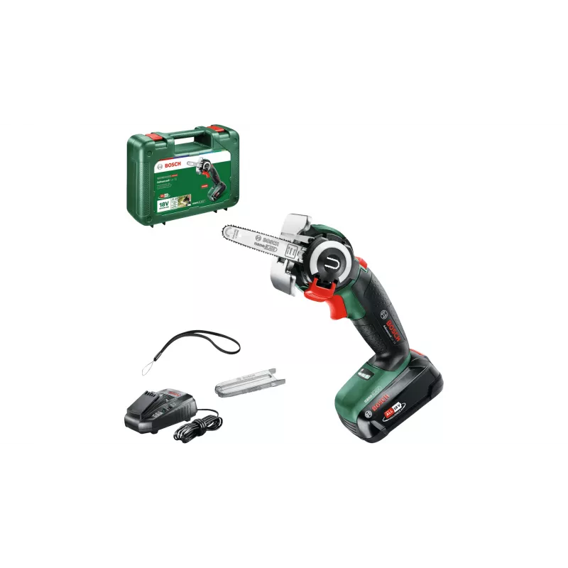 Bosch AdvancedCut 18 7000 tpm zwart, groen, rood, zilver