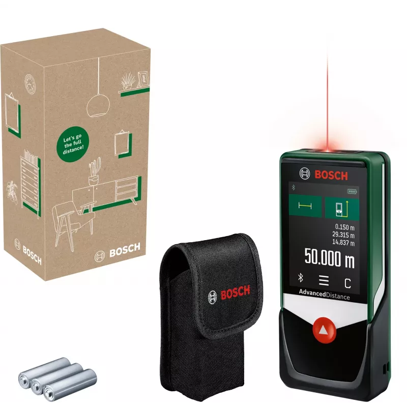 Bosch AdvancedlDistance 50C laserafstandsmeter veelkleurig 50 m