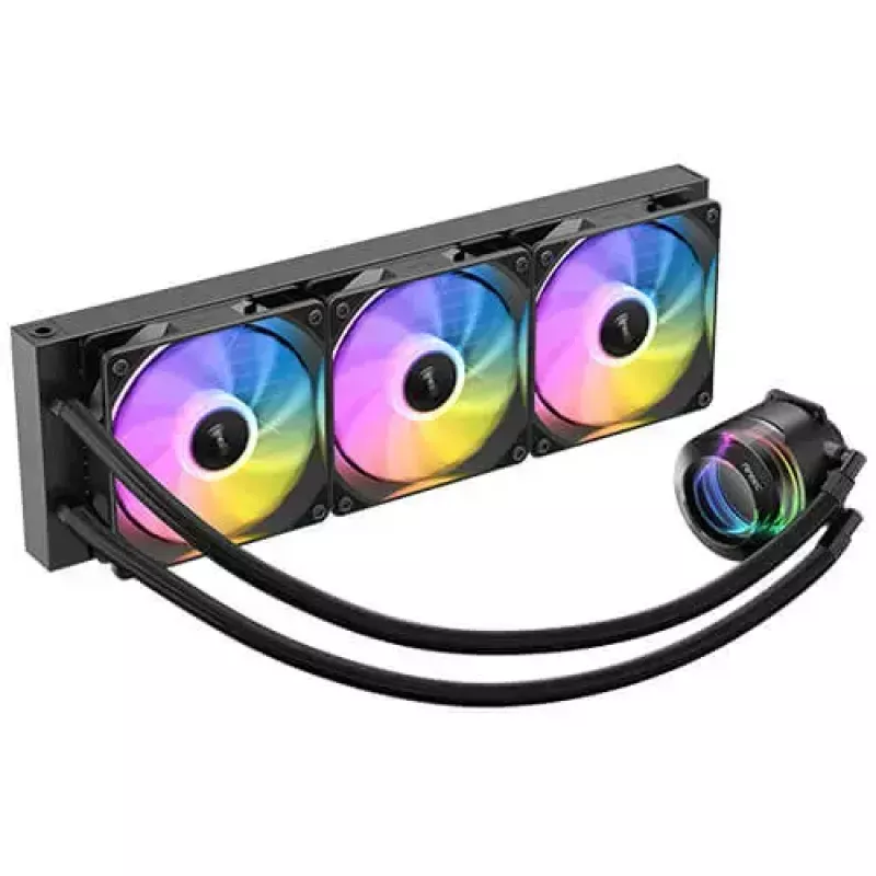 Vloeistofkoelset Antec Vortex Lum 360 ARGB 12 cm zwart