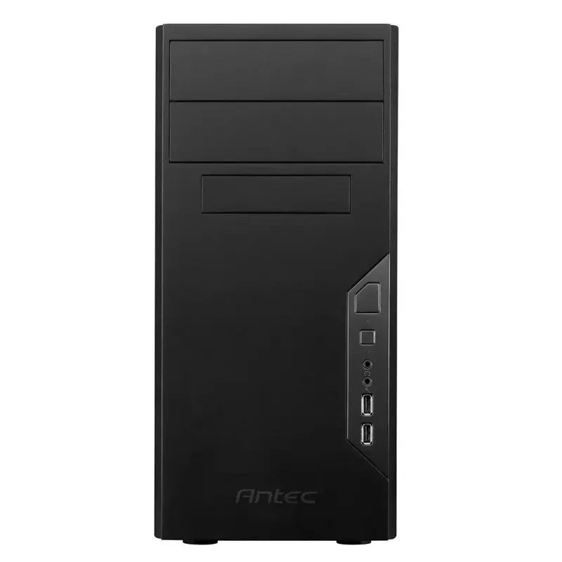 PC-behuizing Antec VSK3000B-U3/U2 Mini Tower zwart