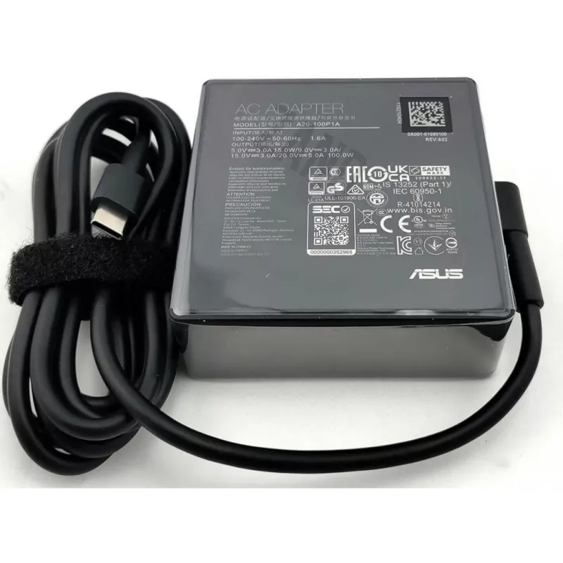 ASUS 0A001-01090100 voeding indoor 100 W zwart