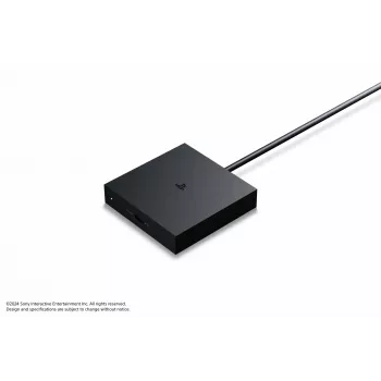 Adapter voor gamingcontroller Sony 1000043174 — zwart, ingang 100–240 V 50/60 Hz, 0,4 A, netsnoer inbegrepen