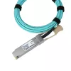 BlueOptics InfiniBand/glasvezelkabel 20 m QSFP aquakleur