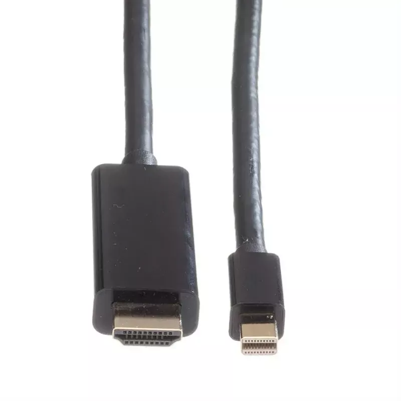Mini DisplayPort-kabel ROLINE Mini DP-UHDTV M/M 1 m