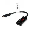 USB-grafische adapter ROLINE 11.04.5957-10 3840 x 2160 pixel zwart