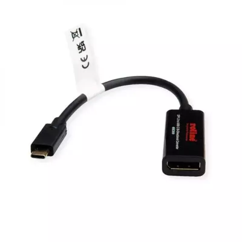 USB-grafische adapter ROLINE 11.04.5957-10 3840 x 2160 pixel zwart