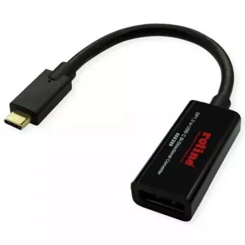 USB-grafische adapter ROLINE 11.04.5957-10 3840 x 2160 pixel zwart