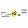 DisplayPort ROLINE 11.44.5782-10 HDTV zwart