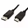 DisplayPort ROLINE 11.44.5782-10 HDTV zwart
