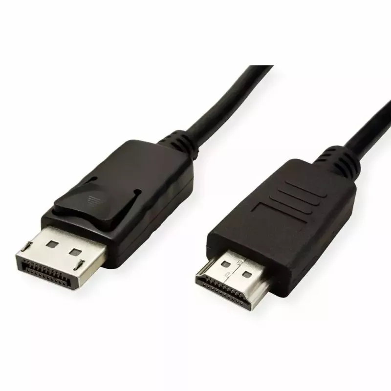 DisplayPort ROLINE 11.44.5782-10 HDTV zwart