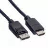 DisplayPort ROLINE 11.44.5782-10 HDTV zwart
