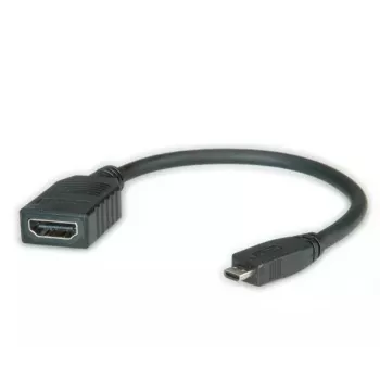 HDMI High Speed-kabel + Ethernet VALUE 0,15 m