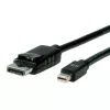 DisplayPort-kabel VALUE DP - Mini DP M/M 2 m
