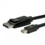 DisplayPort-kabel VALUE DP - Mini DP M/M 2 m