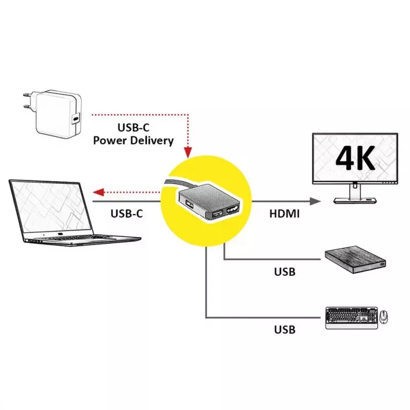 Laptop-dock ROLINE 12.02.1120