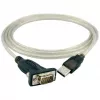 ROLINE 12021163 seriële kabel grijs 1,8 m USB Type-A DB-9