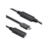 ROLINE USB-kabel 12.04.1066 USB 3.2 Gen 1 10m USB-C USB-A zwart