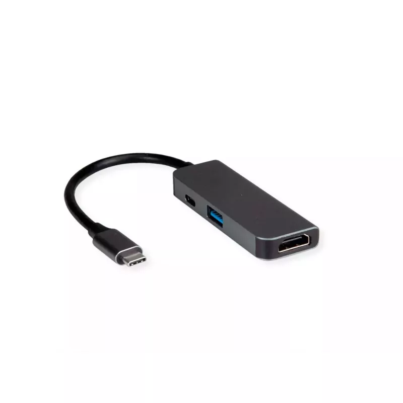 Laptop-dock VALUE 12.99.1141 USB 3.2 Gen 1 Type-C zwart 3840x2160 60Hz