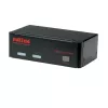 KVM-switch ROLINE 1 gebruiker 2 pc's DisplayPort met USB-hub