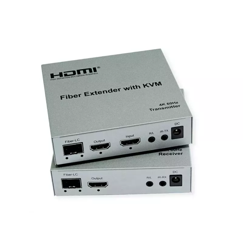 KVM-extender zender & ontvanger ROLINE 14.01.3363 HDMI bedraad 20000 m