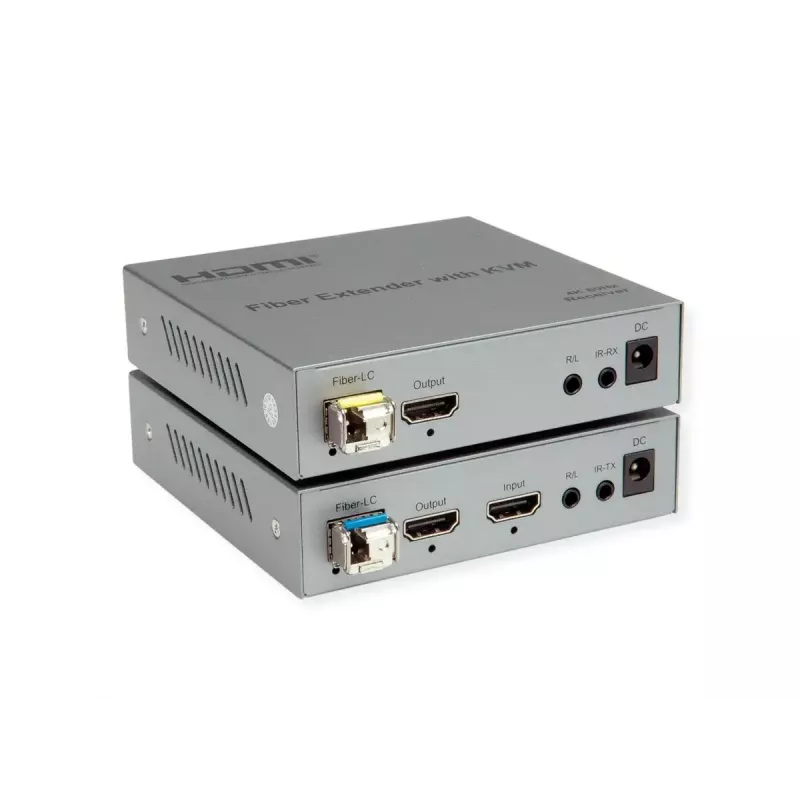 KVM-extender zender & ontvanger ROLINE 14.01.3363 HDMI bedraad 20000 m