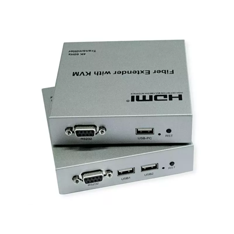 KVM-extender zender & ontvanger ROLINE 14.01.3363 HDMI bedraad 20000 m