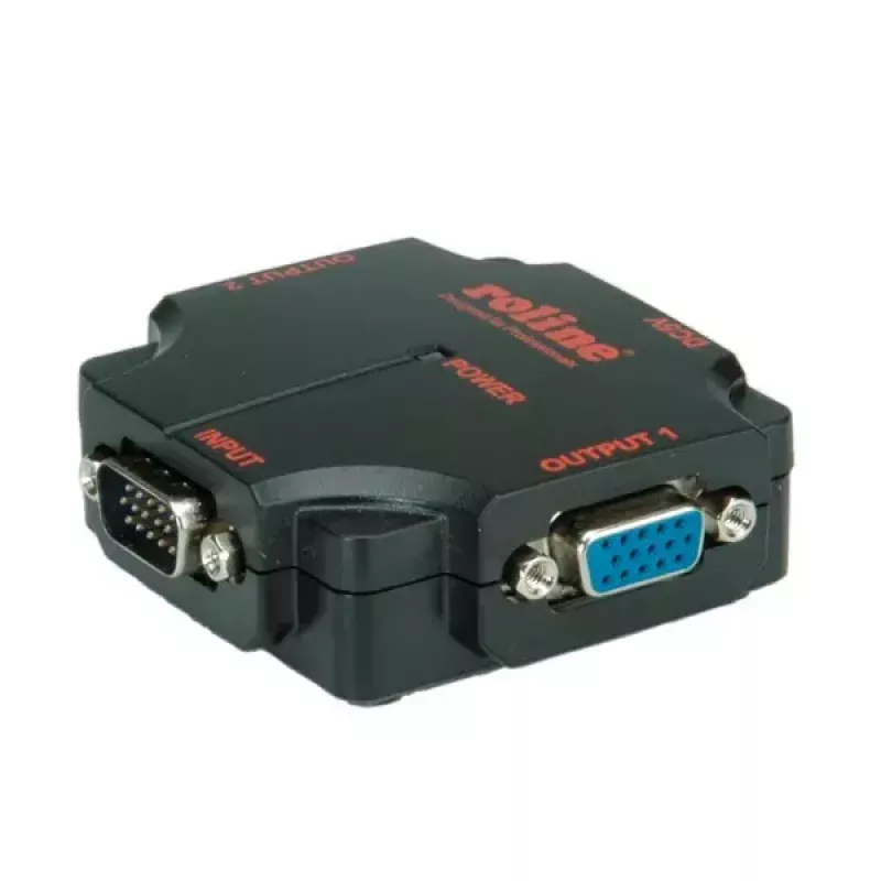 VGA-videosplitter ROLINE 450 MHz 2-voudig
