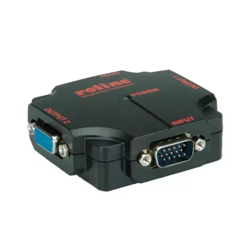 VGA-videosplitter ROLINE 450 MHz 2-voudig