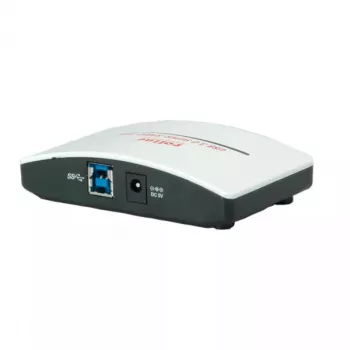 USB-hub ROLINE zwart & wit 4 poorten met voeding