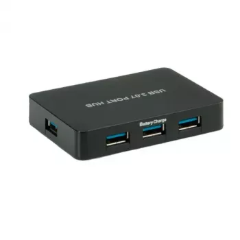 USB-hub VALUE USB 3.0 desktop-hub 7 poorten met voeding