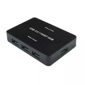 USB-hub VALUE USB 3.0 desktop-hub 7 poorten met voeding
