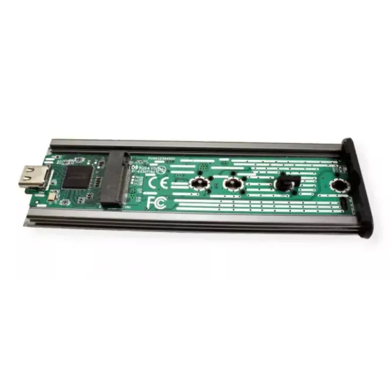 SSD-behuizing ROLINE 16.01.4147 M.2 aluminium zwart 20 Gbit/s