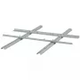 VESA-adapter ROLINE 100x100-400x400 variabel zilver