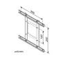 VESA-adapter ROLINE 100x100-100x200/200x200 variabel zilver