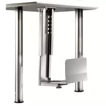 Bureau CPU-houder ROLINE ROLINE PC-houder zilver