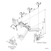 Pneumatische monitorarm ROLINE 17.03.1147