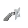 ROLINE 17.03.1158 dubbele monitorarm, tafelklem, gasveer, 5 scharnierpunten, 17–32 inch, tot 2x 9 kg, zilver