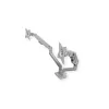 ROLINE 17.03.1158 dubbele monitorarm, tafelklem, gasveer, 5 scharnierpunten, 17–32 inch, tot 2x 9 kg, zilver