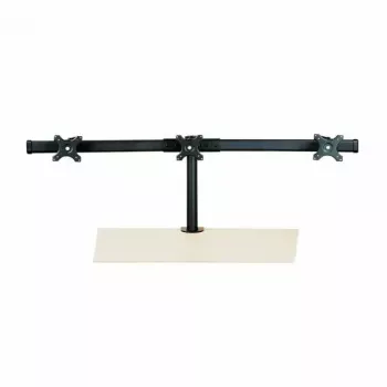 VALUE Triple LCD-arm tafelklem zwart — 3-scherm-monitorbeugel, verstelbaar