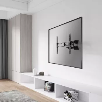 TV-wandbeugel VALUE 17.99.1211 2,03 m 45 kg zwart