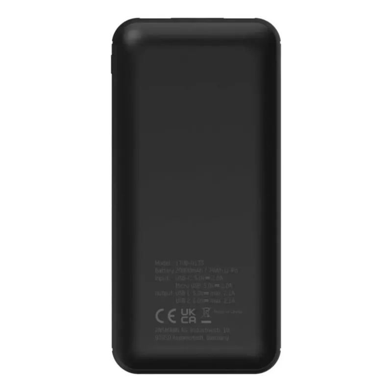 Draagbare batterij Ansmann PB212 20000 mAh