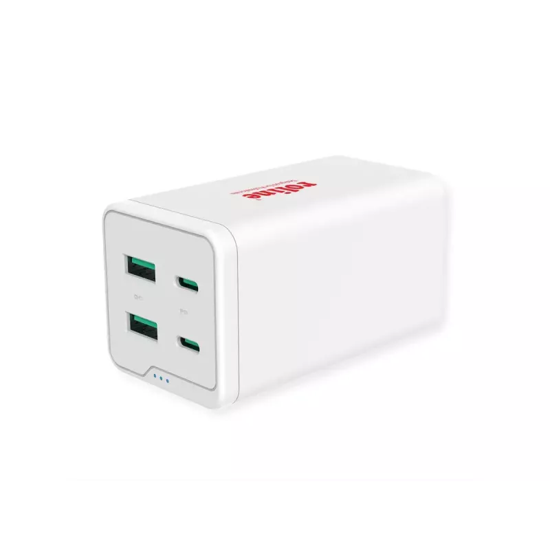 Oplader voor mobiele apparaten ROLINE 19.11.1056 universeel AC-snelladen 2 USB Type-C