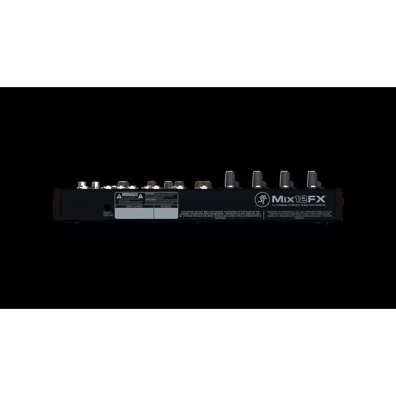 Mackie Mix12FX 12 kanalen 20 - 30000 Hz zwart