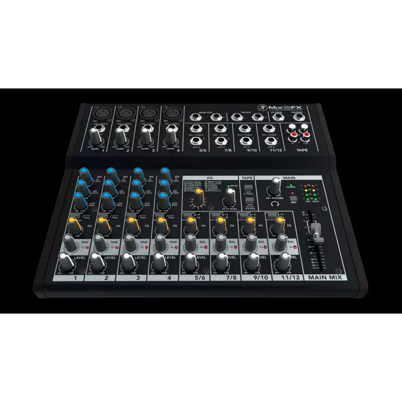 Mackie Mix12FX 12 kanalen 20 - 30000 Hz zwart