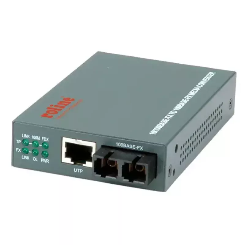 Fast Ethernet-converter ROLINE RC-100FX/SC