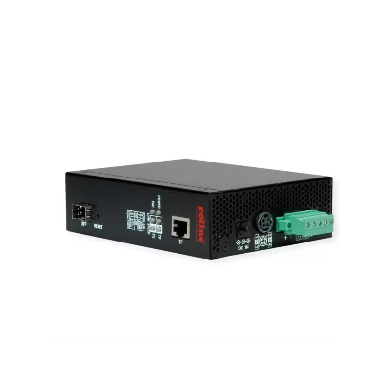 Netwerk-mediaconverter ROLINE 21.13.1135 1000 Mbit/s multimode zwart