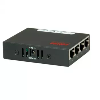 Gigabit Ethernet-switch ROLINE Pocket 4 poorten