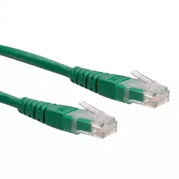 Netwerkkabel ROLINE UTP-patchkabel Cat.6 RJ-45 0,3 m groen