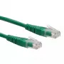 Netwerkkabel ROLINE UTP-patchkabel Cat.6 RJ-45 0,3 m groen