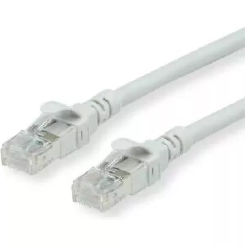 Netwerkkabel ROLINE 21.15.2708 U/UTP Cat6a 15 m grijs